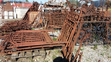 Letti in ferro da restaurare
