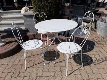 Setda giardino in ferro