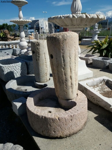 Fontana da terra in pietra