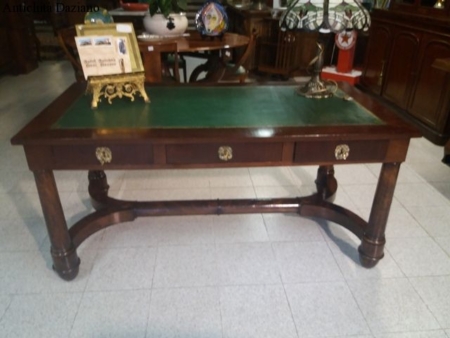 Scrittoio Impero in mogano