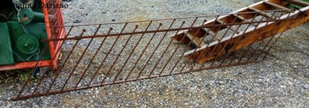 Ringhiera per scale in ferro battuto