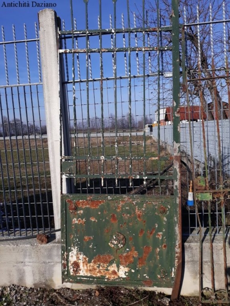 Cancello un anta in ferro battuto