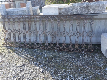 Ringhiera in ferro e ghisa
