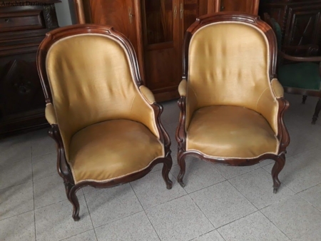 Coppia poltrone CARLO X