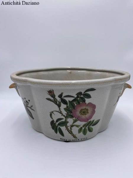 Caspò cachepot in ceramica cracklé