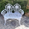 Panchina in ghisa stile Liberty