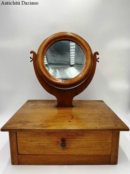 Psiche portaoggetti epoca 800 in noce