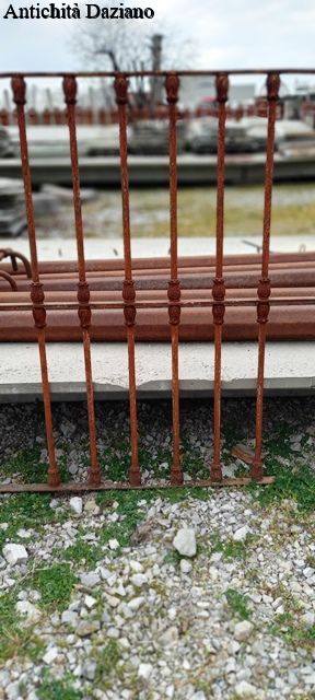 Inferriata ferro e ghisa epoca 800