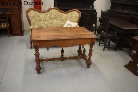 Tavolo rettangolare Stile Luigi XIII