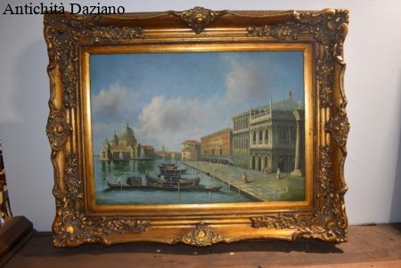 Quadro paesaggio lagunare