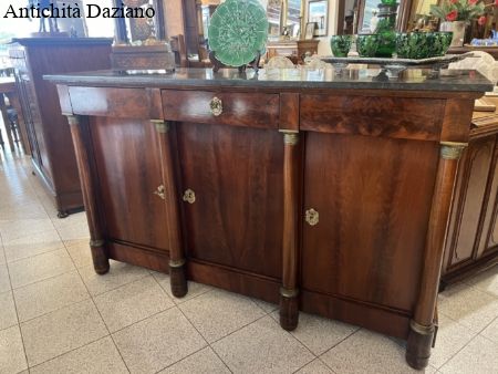 Credenza Impero epoca 800 in mogano