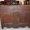 Credenza in rovere con intagli epoca 700