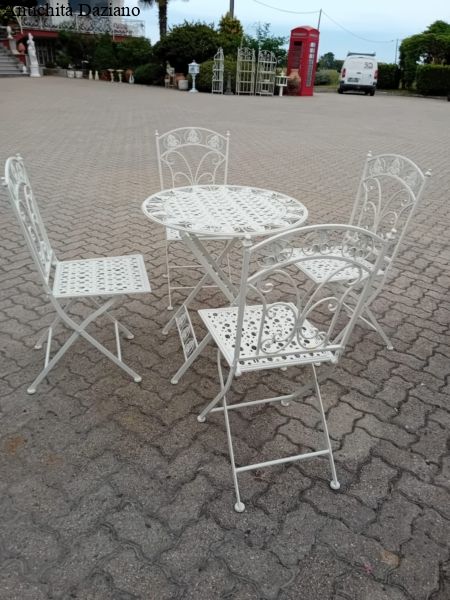 Set da giardino in ferro