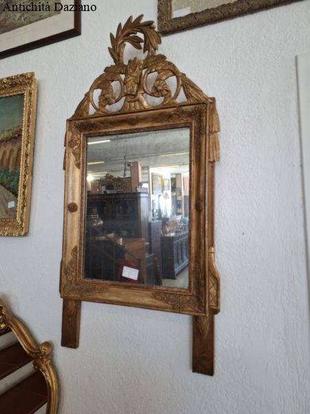 Specchio dorato Luigi XVI