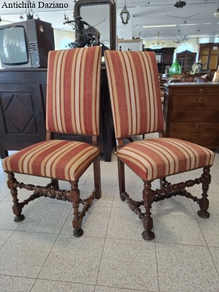 Sedie stile rocchetto