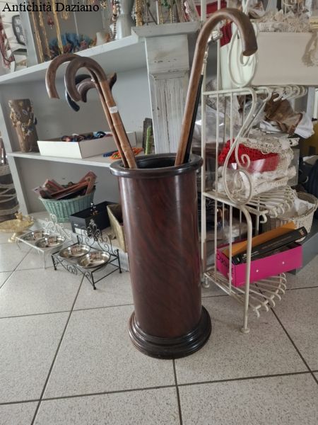 Portaombrelli in mogano